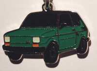 Brelok breloczek Fiat 126p Maluch zielony