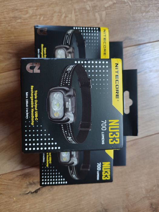 Налобний ліхтар Nitecore NU33