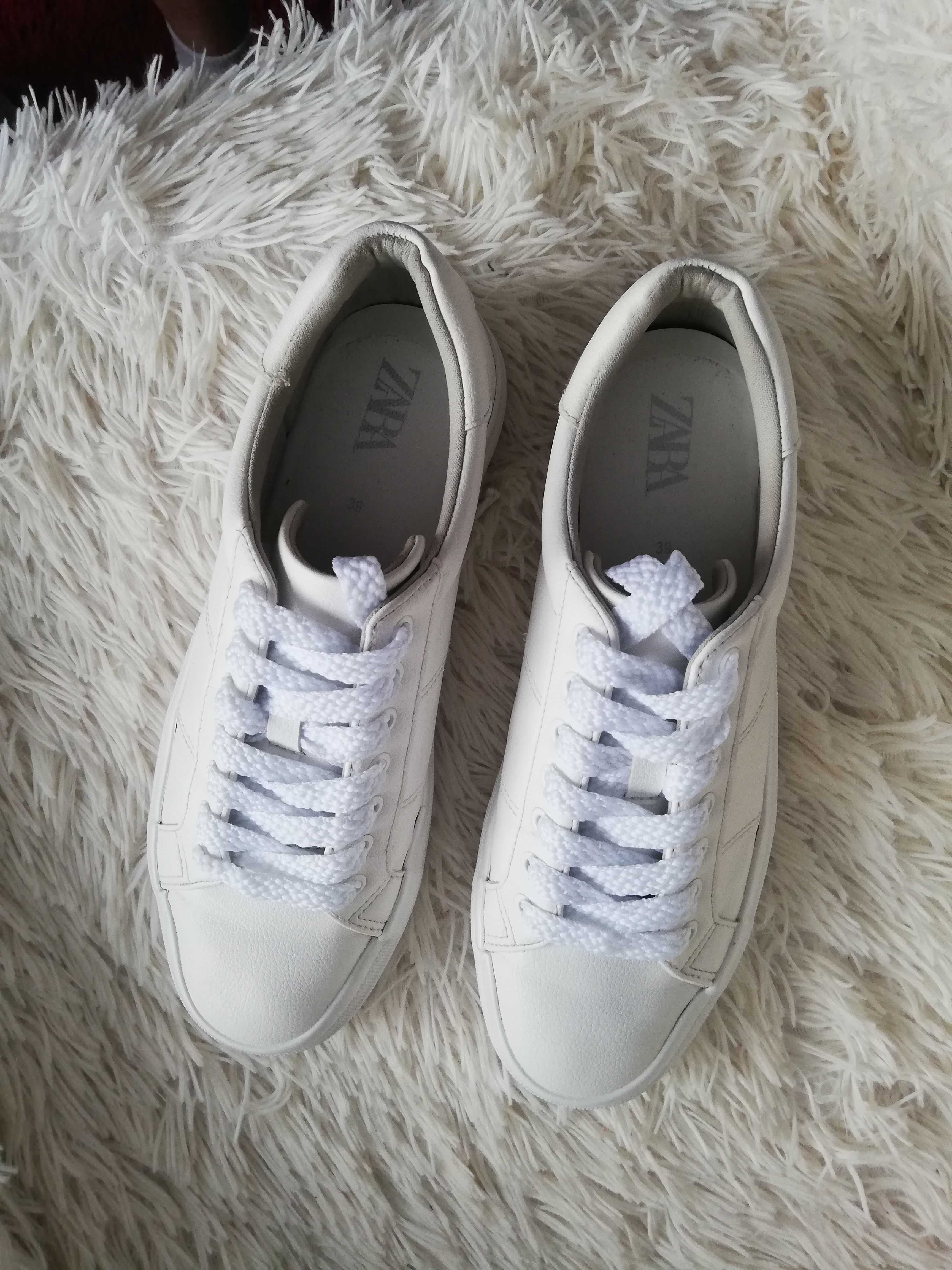 sneakersy Zara 39 trampki Zara 39 na platformie