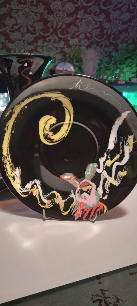 Autorski porcelanowo ceramiczny zestaw