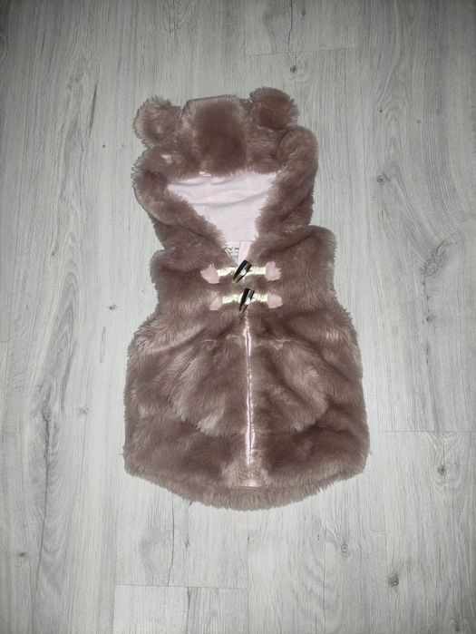 Жилетка хутро Next 2-3 Роки для дівчинки