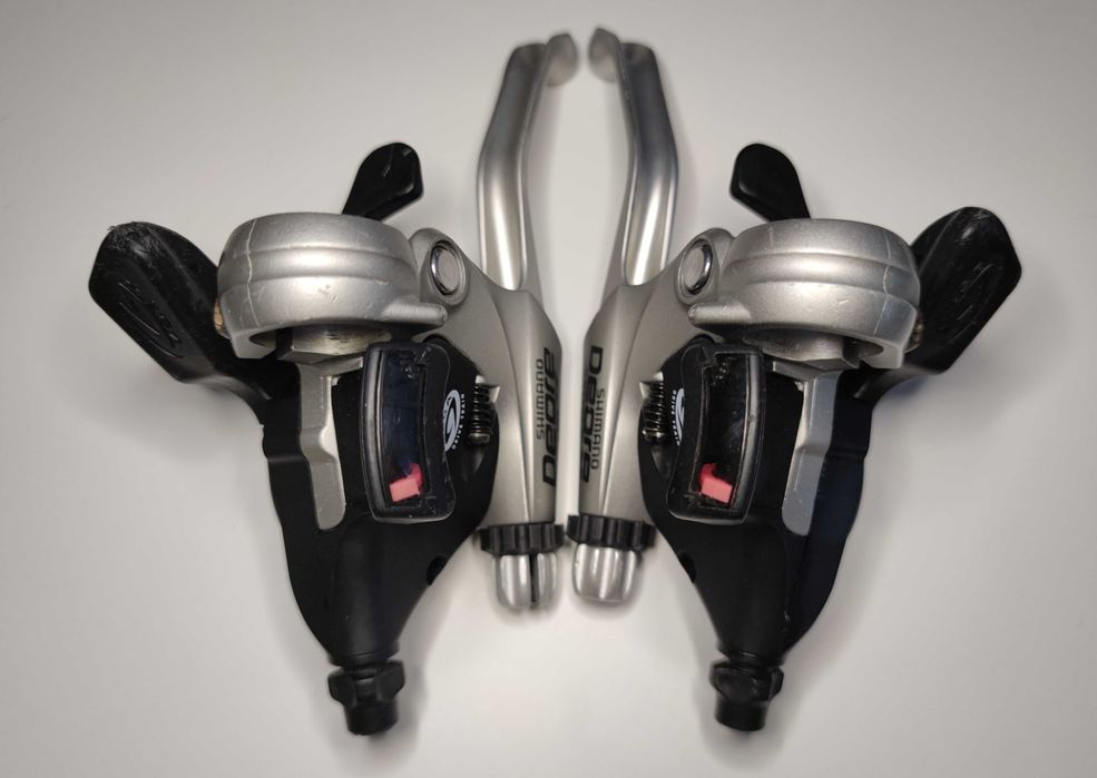 Klamkomanetki Shimano Deore ST-M510 Rapidfire 3x9 retro MTB klamki