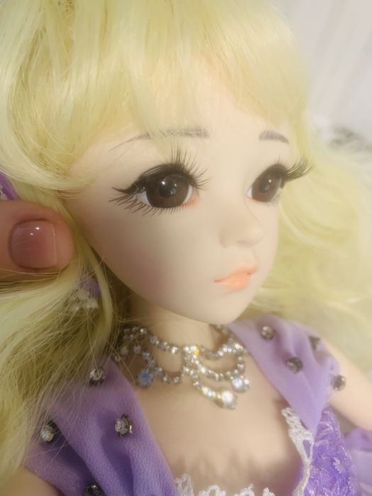 КУКЛА DORIS BjD 60 см Очаровательная, принцесса ,ручная работа