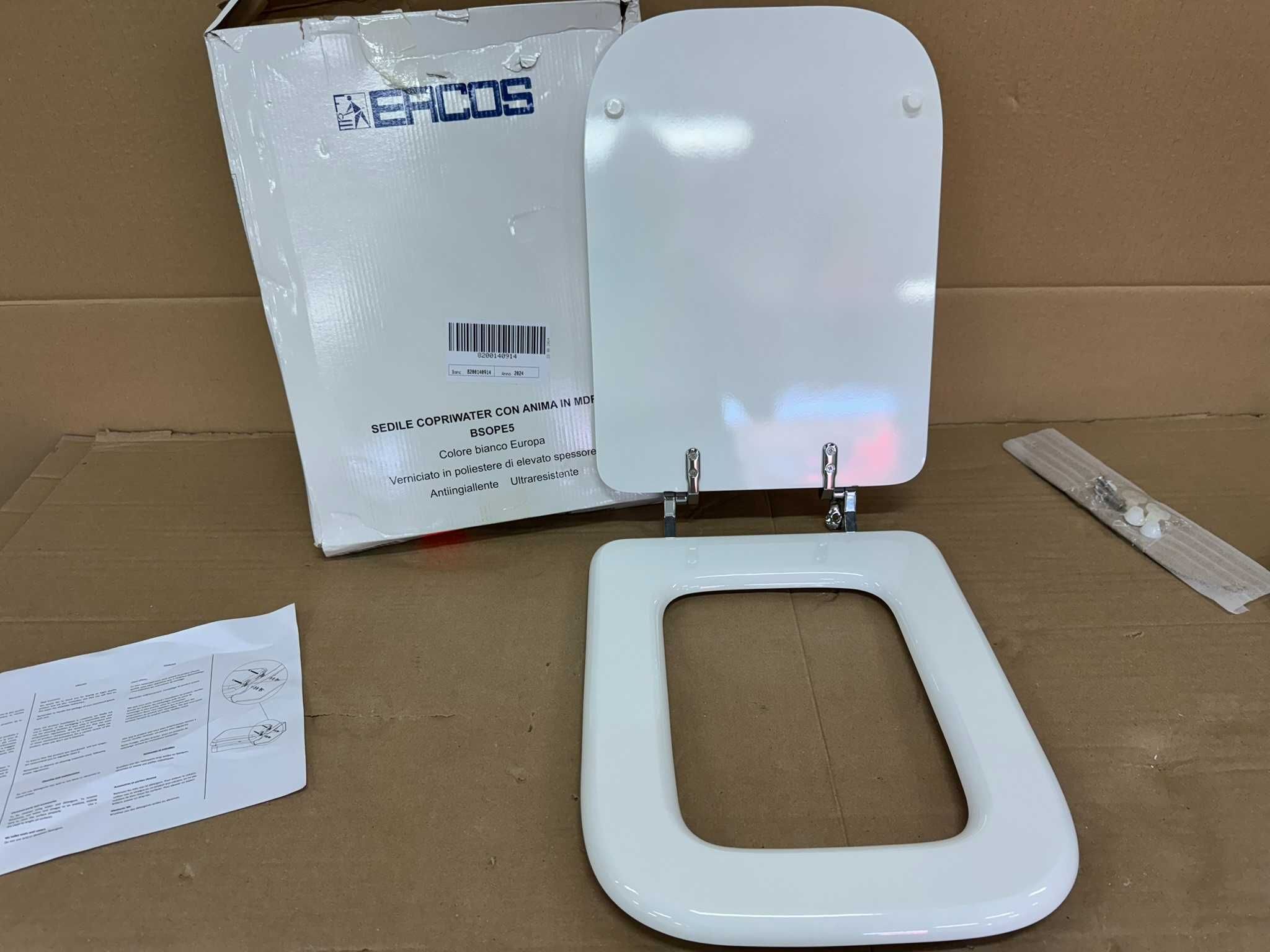 ERCOS DESKA Wc Kompatybilny Z Wc Clodia H 435 MM L 358 MM
