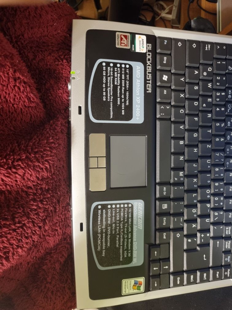Laptop GERICOM blockbuster advanced