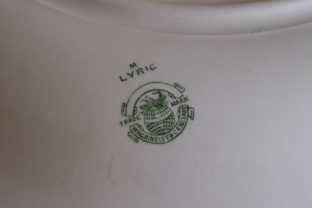 talerz- półmisek- angielska firma- przedwojenne 4+1 sztuk