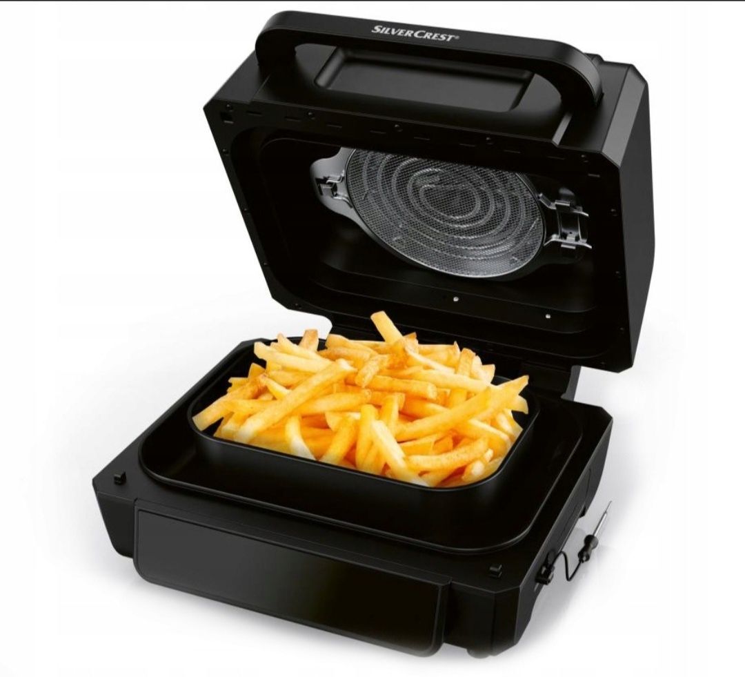 2w1 Grill i Frytownica beztłuszczowa Silvercrest SHFG 2460 AirFryer C