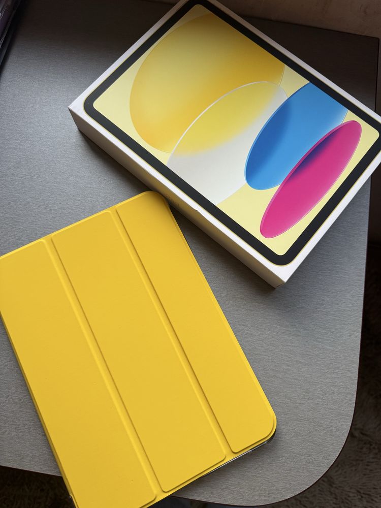 Новий з Європи: Apple iPad 10 10.9" 256GB Wi-Fi+4G Yellow (MQ6V3)