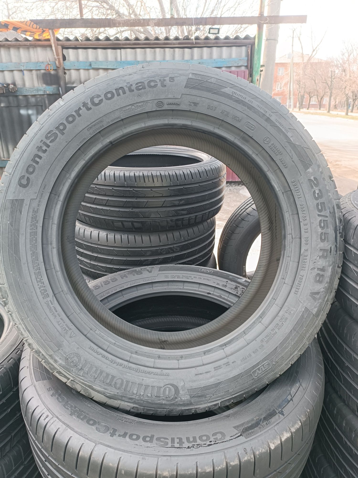 235 55 r18 continental contisportcontact 5