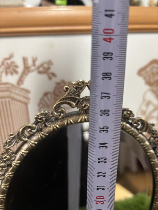 Espelho em latao de mesa