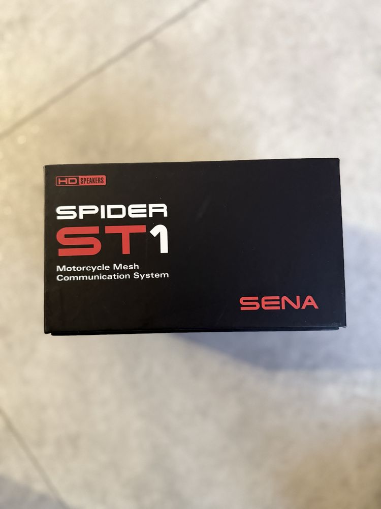 Interkom Sena Spider ST1 zestaw, HD głośniki, Mesh, Bluetooth 5.2