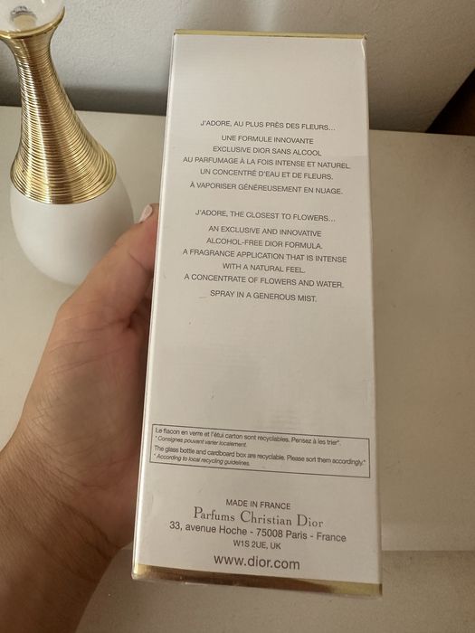 Parfum  perfumy dior jadore d’eau oryginal