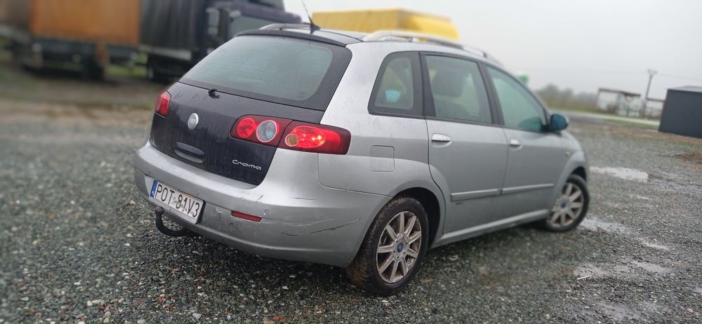 Fiat Croma 1.9 JTD ! panorama ! hak ! isofix !  skrzynia 6 biegów !