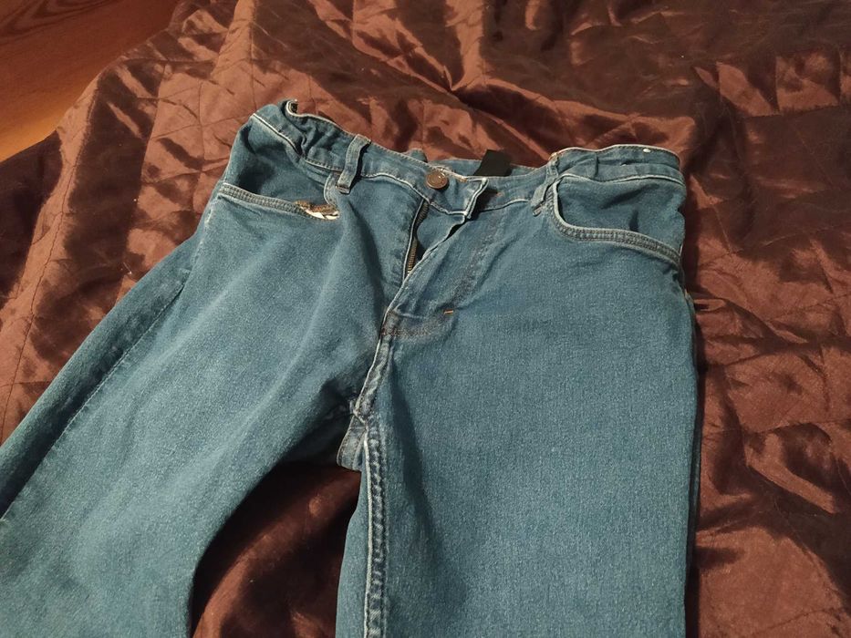 Spodnie jeansy H&M 164