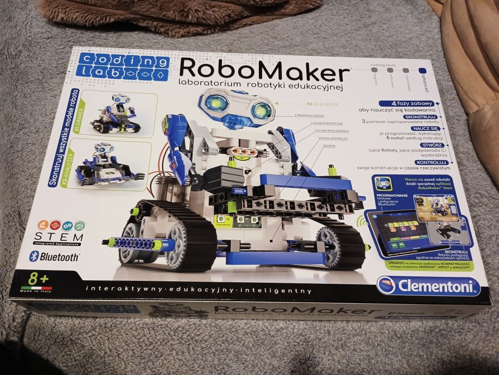 Clementoni RoboMaker robot zabawka edukacyjna