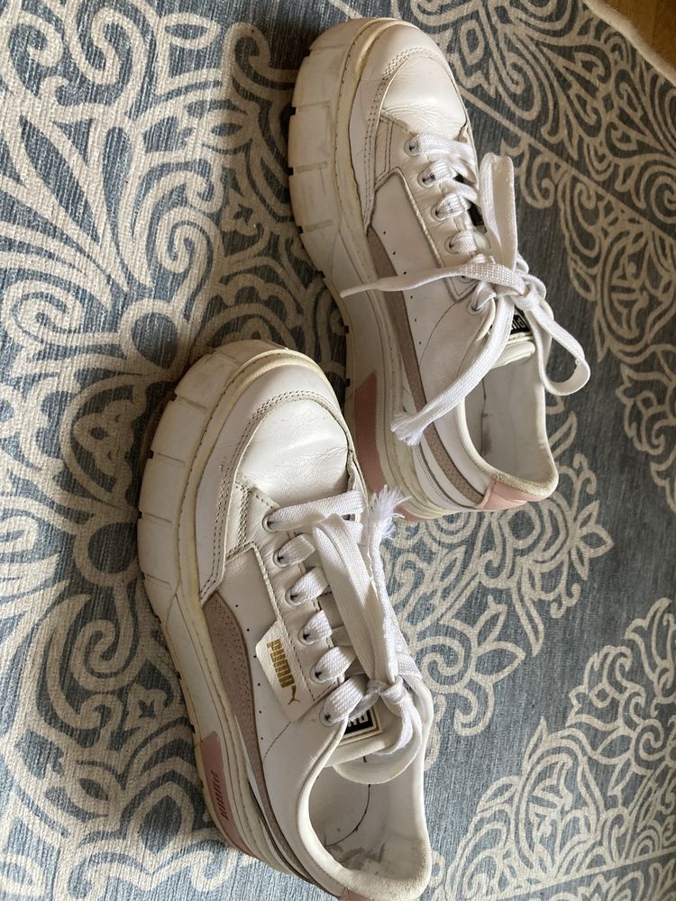 Buty, sneakersy na platformie - Puma mayze, rozm. 38,5