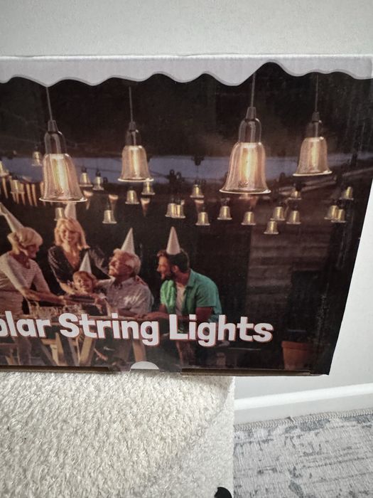 Nowe lampki solarne 16 szt w ksztalcie dzwonkow