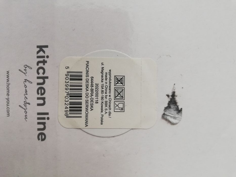 Zestaw sushi deska łupek czarny