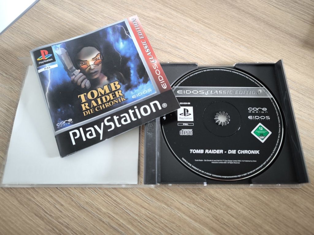Tomb Raider chronik PlayStation 1 ps1