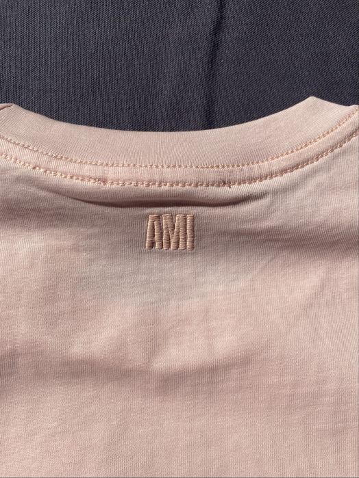 Tshirt Ami Paris rosa claro