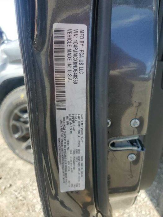 Продам Jeep Cherokee  2022 3.2л 44 ТИС КМ розмитнений у Львові