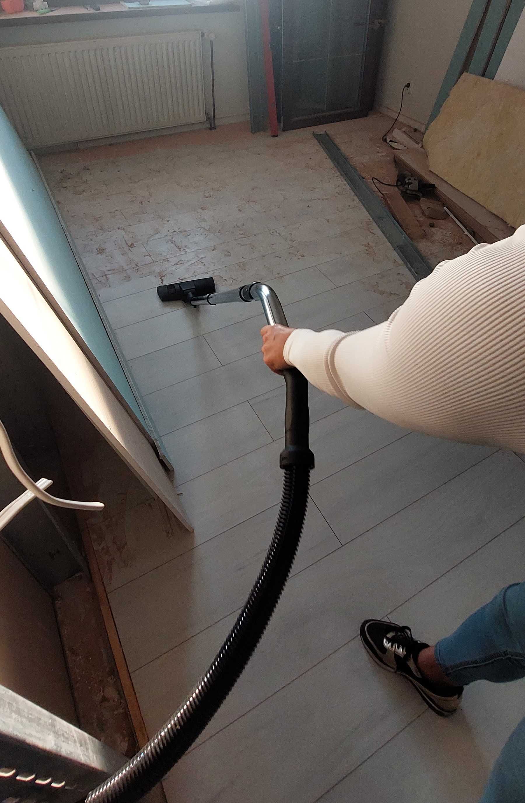 Mocny odkurzacz warsztat remont sucho mokro Erbauer 1400W 40L wynajem