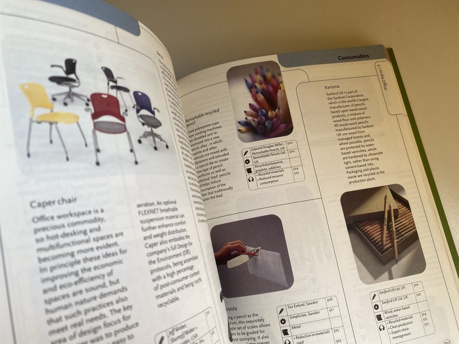 Livro The Eco-design Handbook sobre ecologia