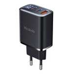 Ładowarka Mcdodo Ch-2180 30W 2Xusb-C Usb-A Wyświetlacz Czarna