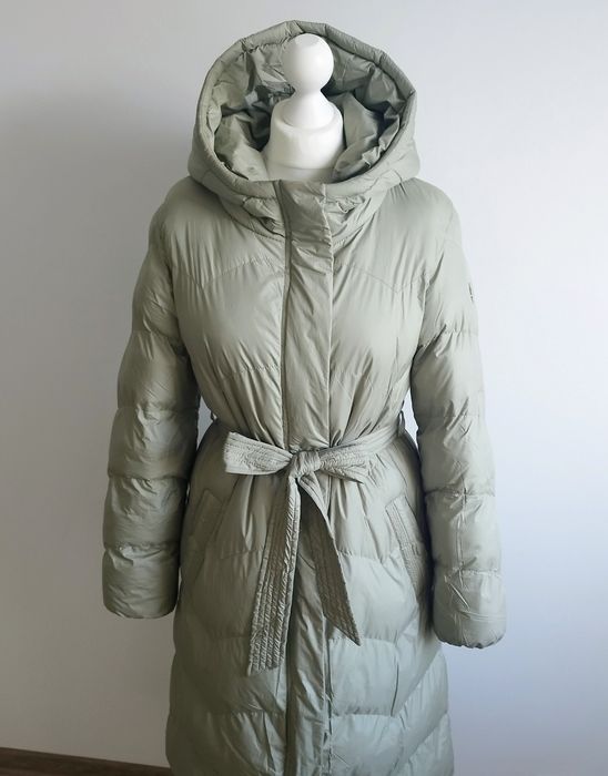 Płaszcz kurtka zimowa puchowa