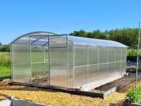 Szklarnia Proste ściany Poliwęglan 6mm 3x4 3x6 3x8 3x10 profil 40x20