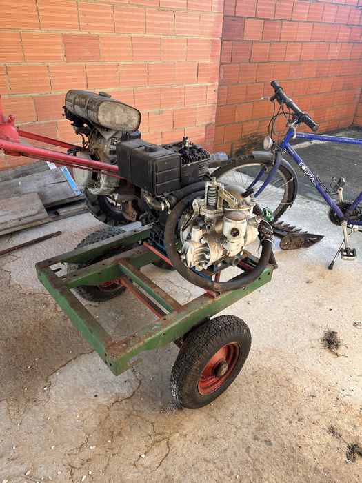 Ceifeira Bucher, Bomba de Sulfatar, Bicicleta