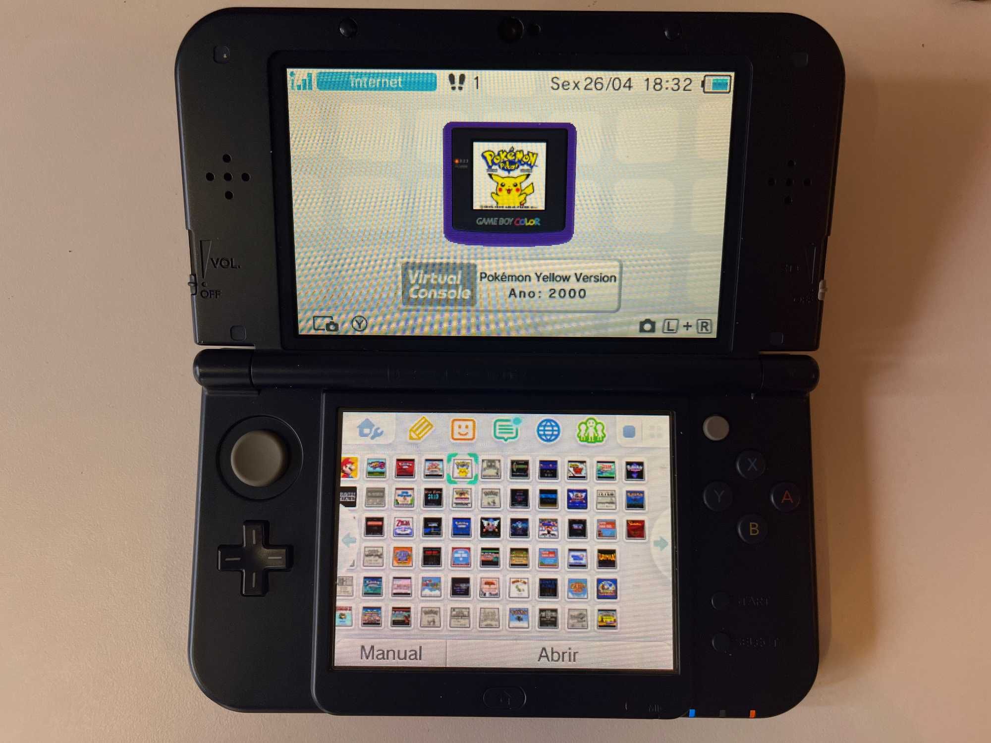 New Nintendo 3DS XL desbloqueada