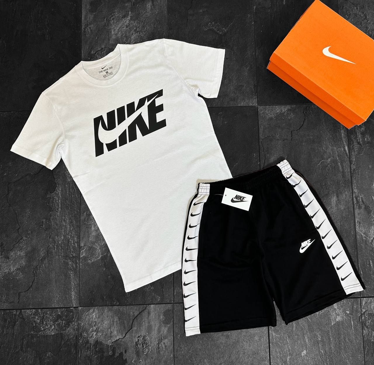 Шорти Nike LAMPASS + Футболка Big Nike