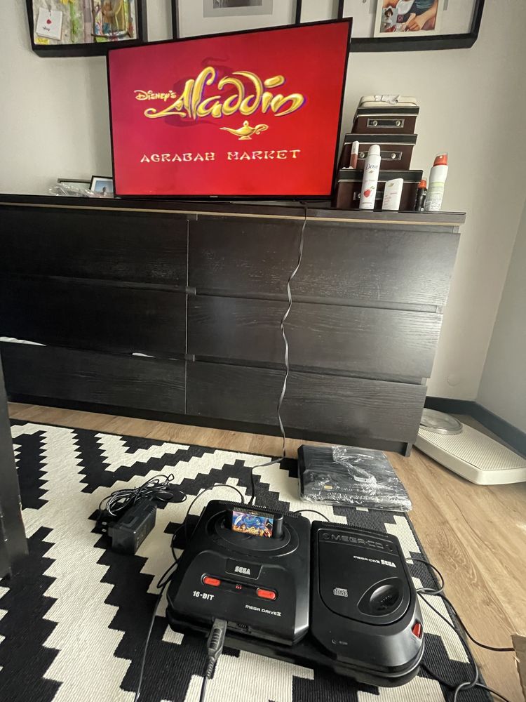 Mega sega cd + mega drive 2