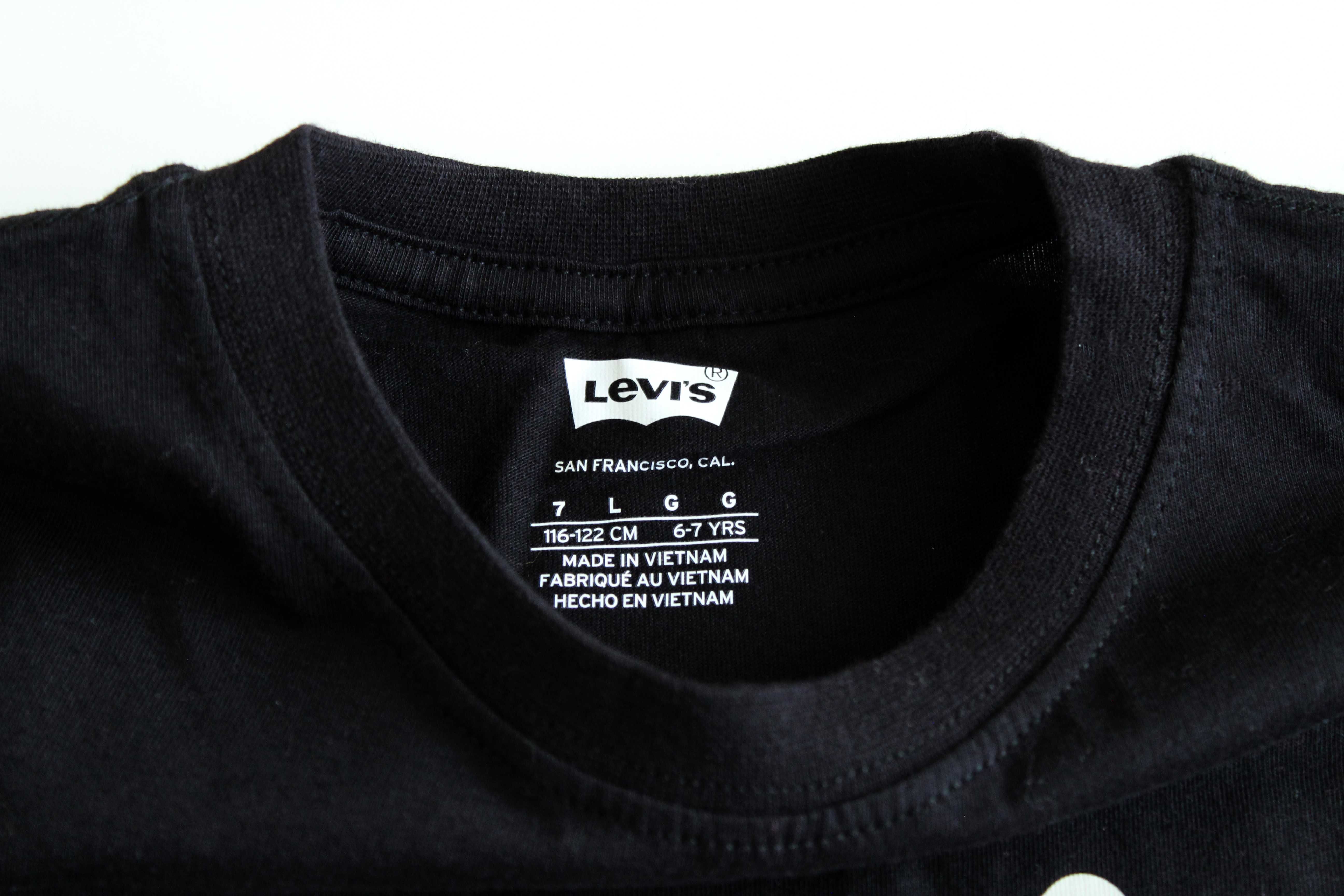Koszulka Levi's Levis dla chłopca 6-7 lat oryginalna L