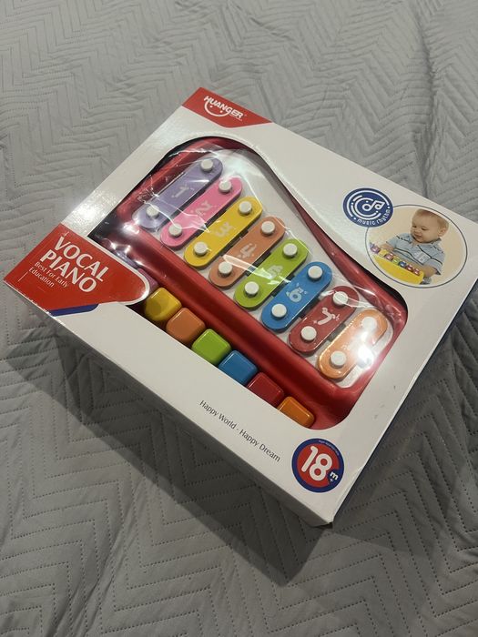 Кселофон дитяча іграшка + піаніно + палички