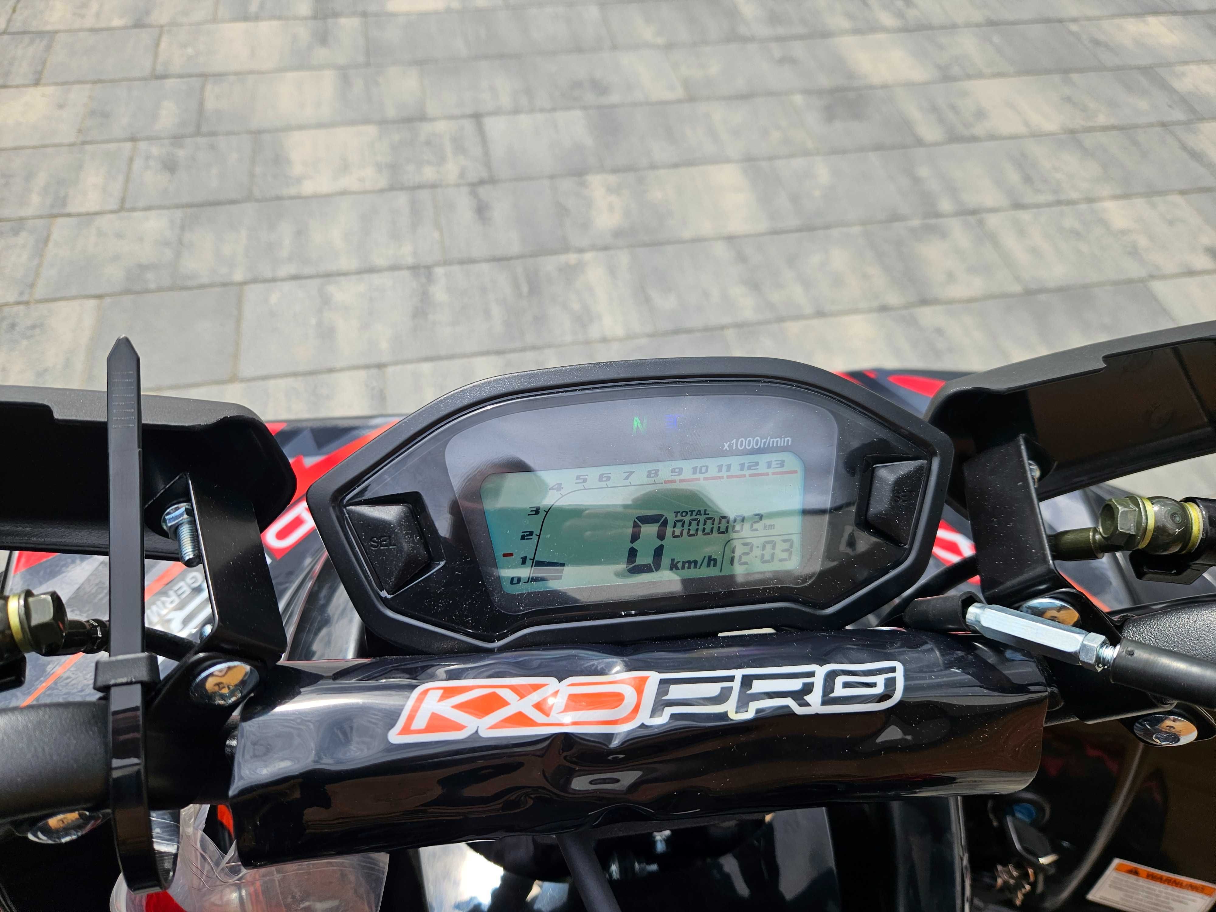 Quad KXD VARIA 125 lemon z pilotem ( Kayo Asix xtr )