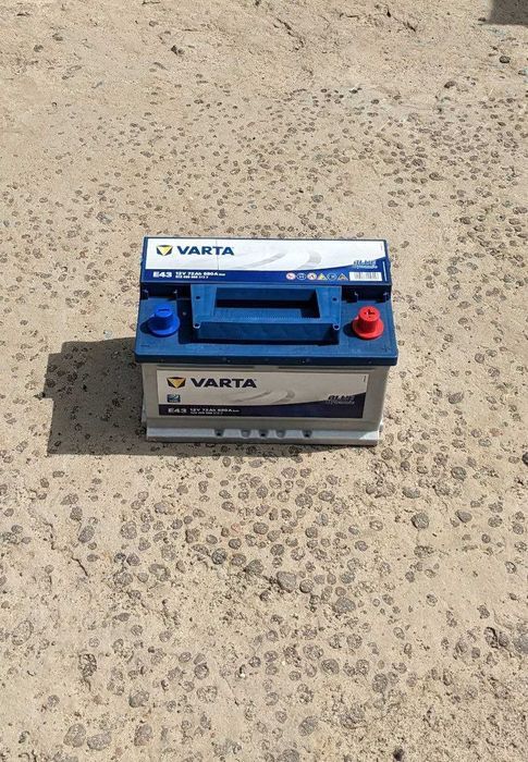 Аккумулятор VARTA 72 Ah 680 A (E43) 278х175x175