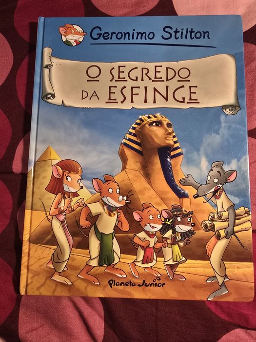 Livro O Segredo da Esfinge - Gerónimo Stilton - Como novo