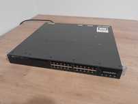 CISCO WS-C3650-24TS-S - 24x 1GE RJ45, 4x 1G SFP dwa zasilacze 250W