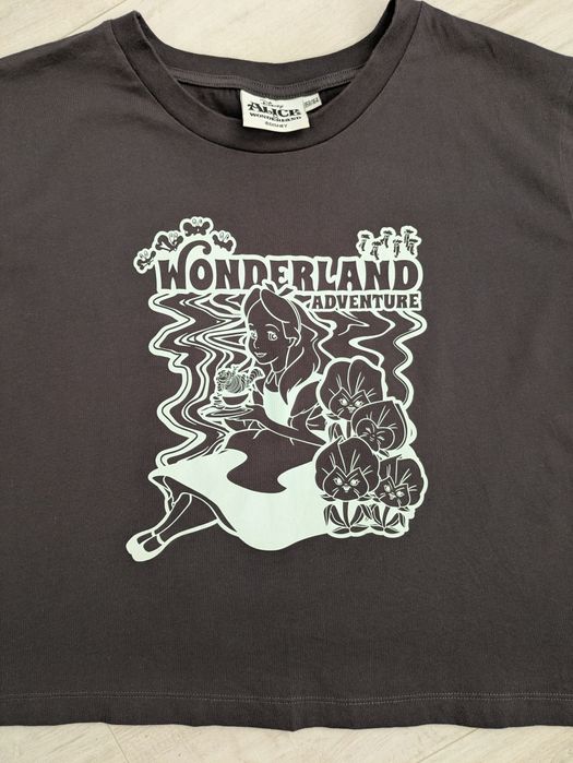 Koszulka crop top Alice in Wonderland Disney * 152