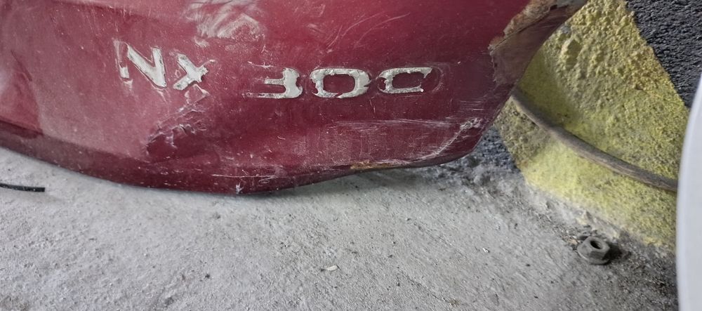 Задняя ляда Lexus nx 300