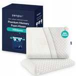 Zestaw poduszek ZenPur Memory Foam na ból karku i ramion 40x60 cm