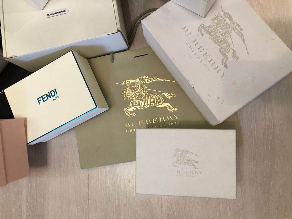 Коробка брендова пакет dolce gabbana armani fendi