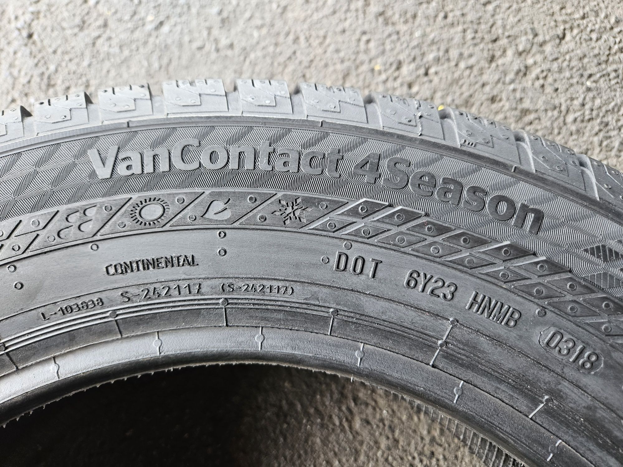 205.65.16C 107/105T Continental VanContact 4Season Nowa 1szt