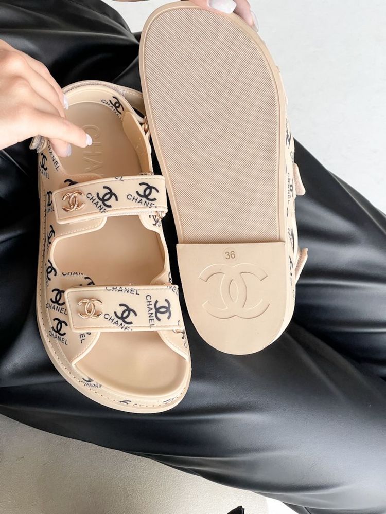 Сандалі босоніжки в стилі Chanel Sandals