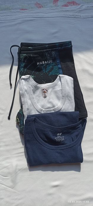 Pak.bielizny chłop+Spodenki kąpielowe NABAIJI-AQUARESIST rozm.140-146