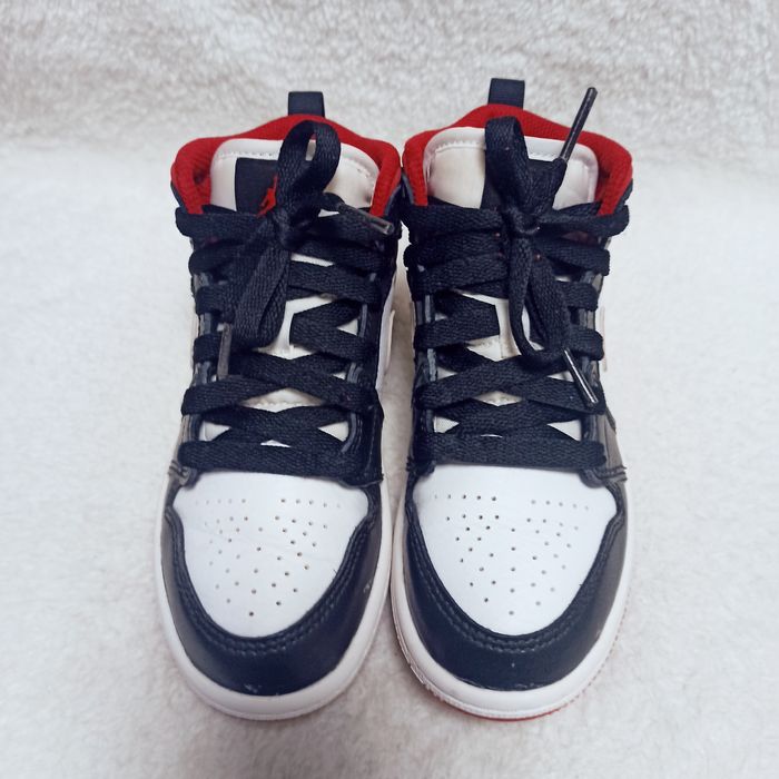 Nike Jordan Шкіряні Високі кросівки для хлопчика дівчинки, 29.5 розмір