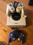 Nintendo GameCube + 2 Comandos + Mario Smash Football (Apenas Disco)