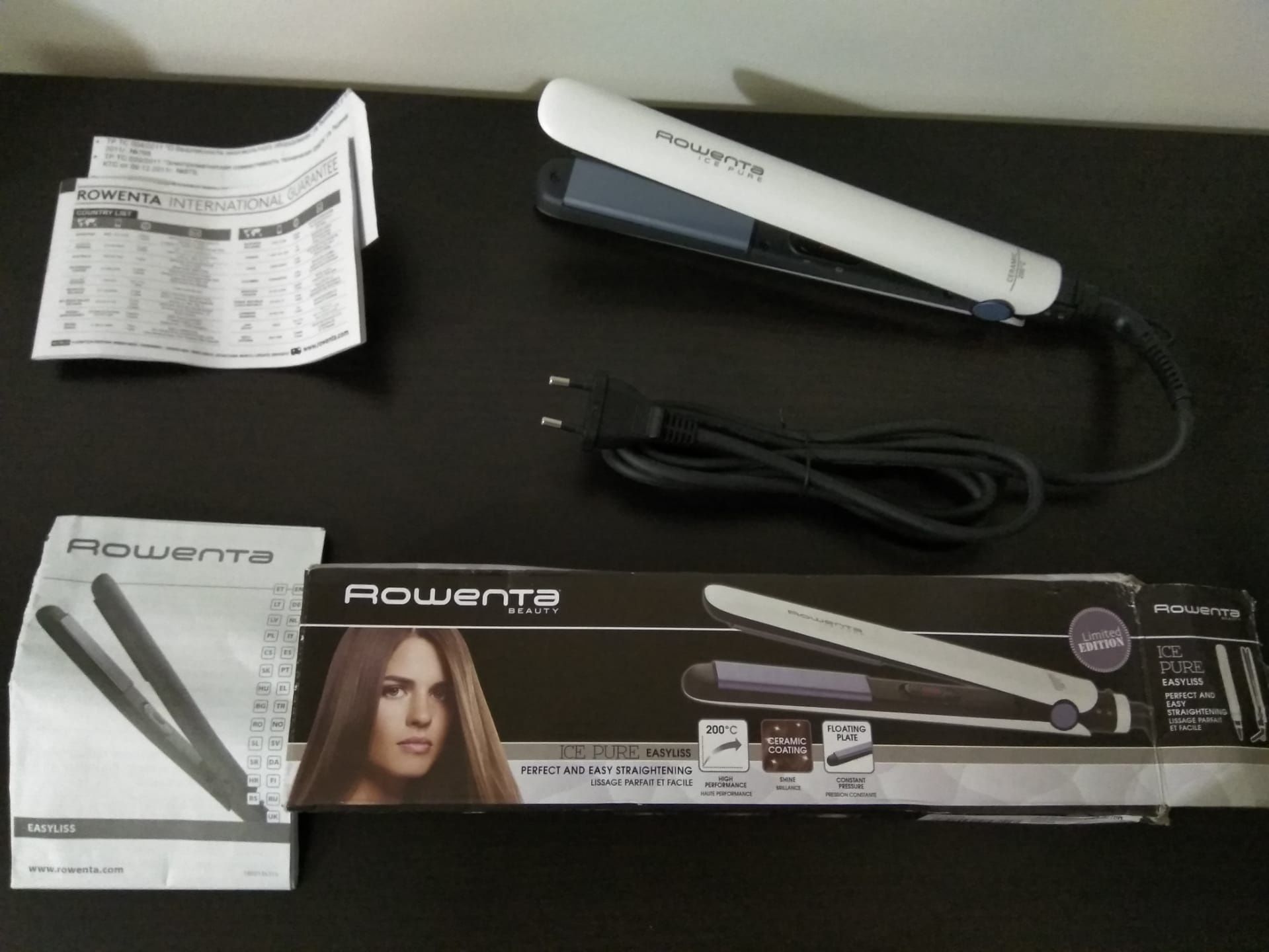 Rowenta ice pure easyliss